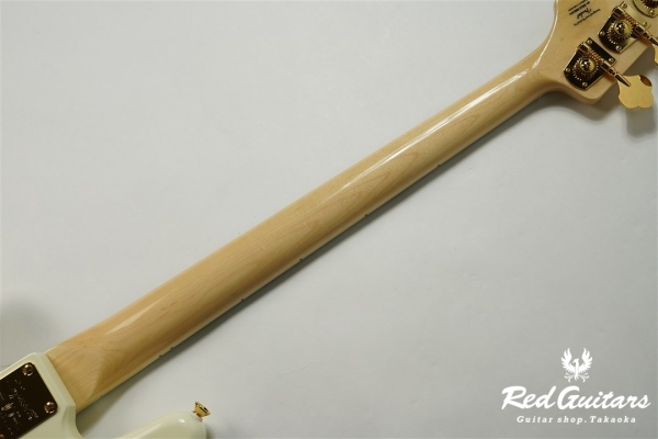 40th Anniversary Jazz Bass Gold Edition - Olympic White